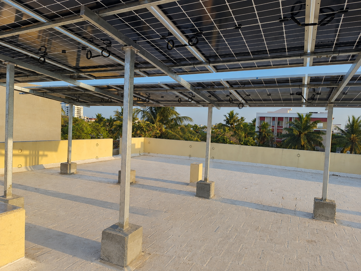 10kW Residential solar installation in Vadapani
