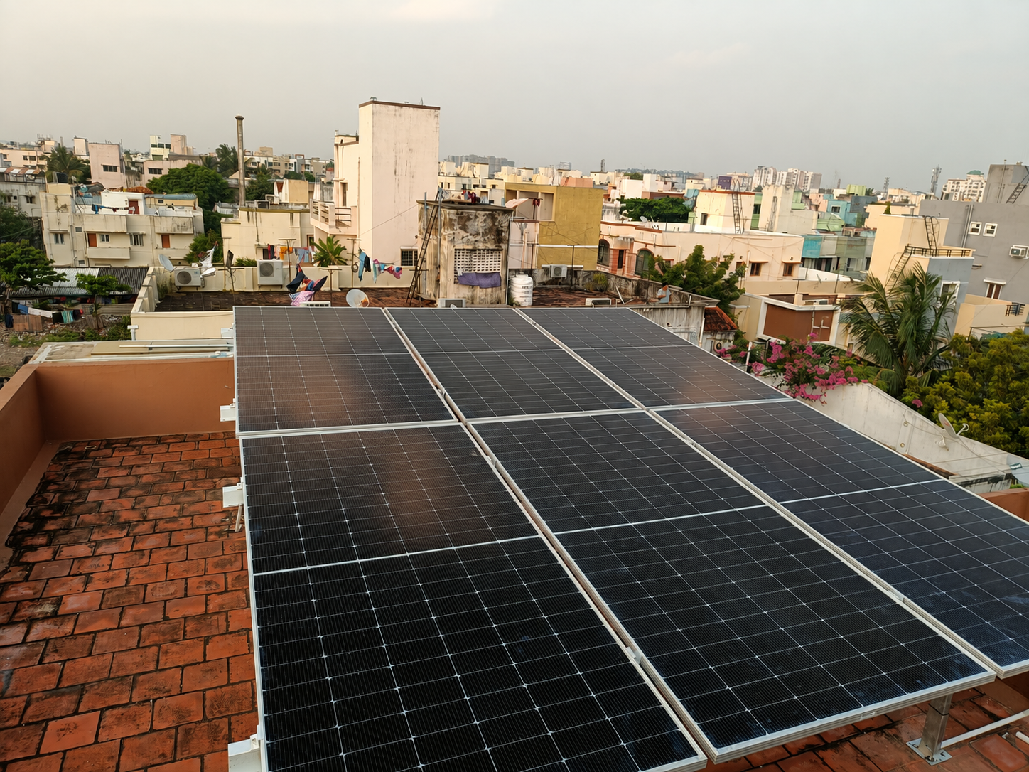 3kW Residential solar installation in Velachery 2024