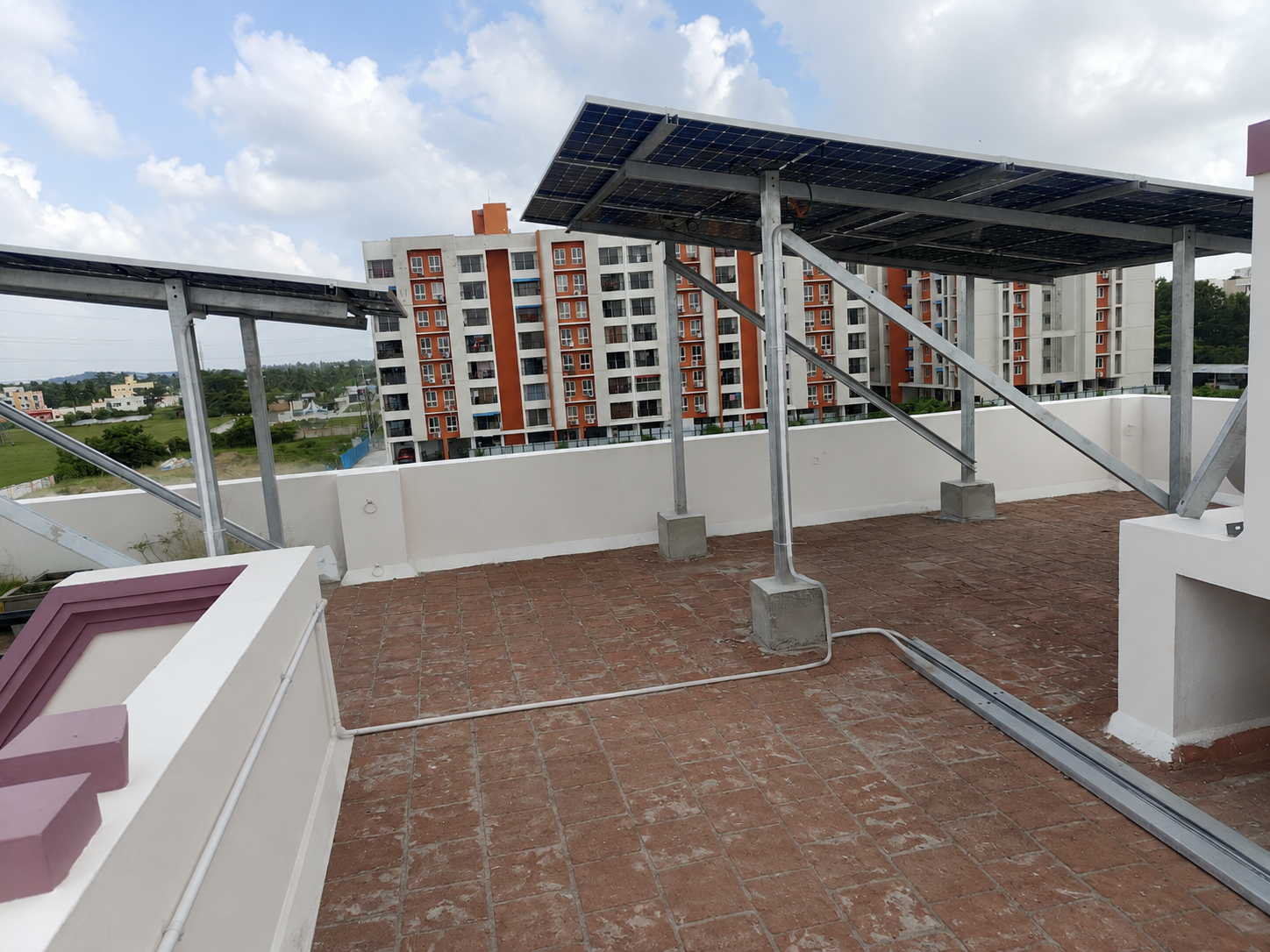5kW Residential solar installation in Guduvanchery